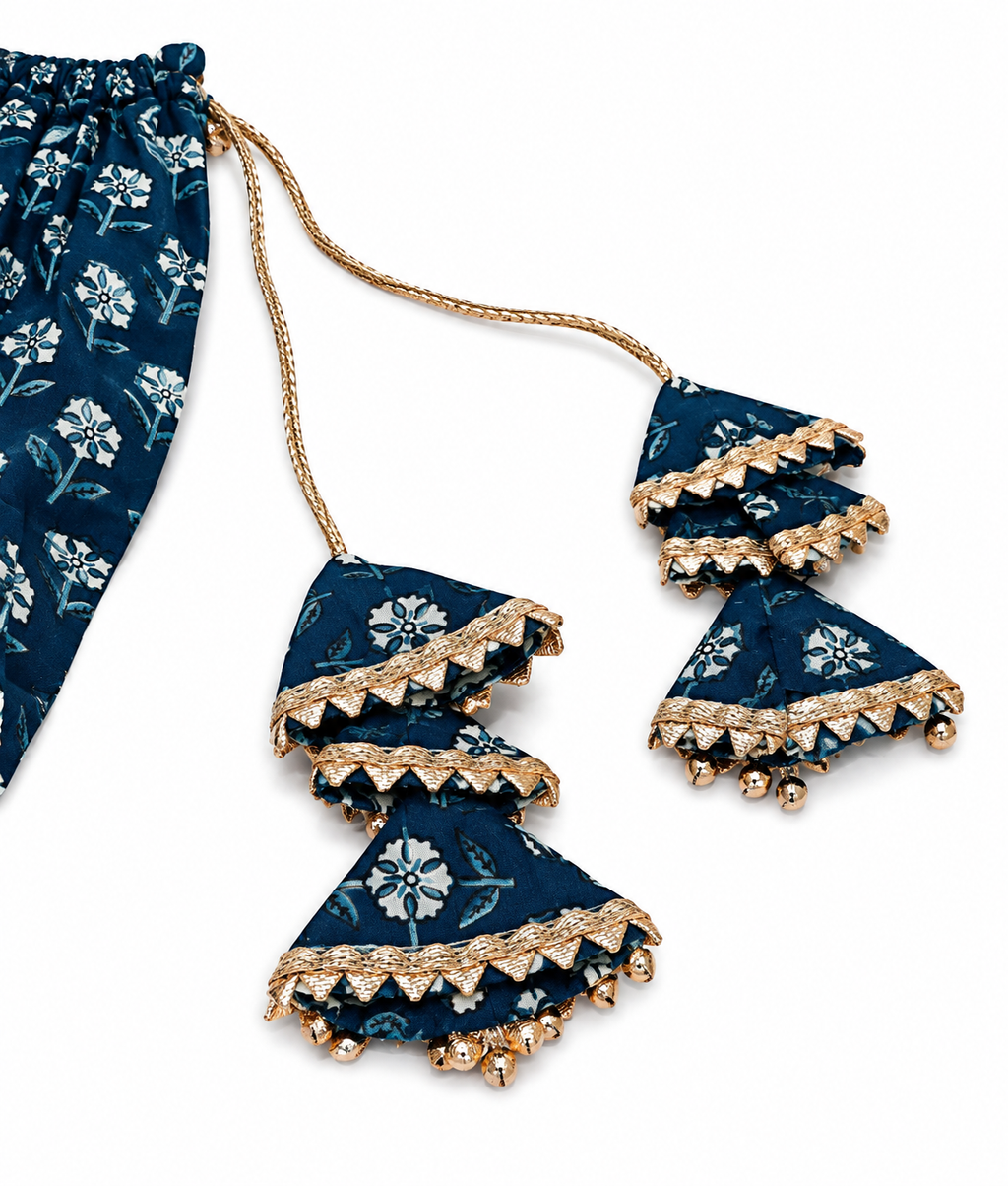 Floral Print LEHANGHA-CHOLI SET 1 SET - GIRLS