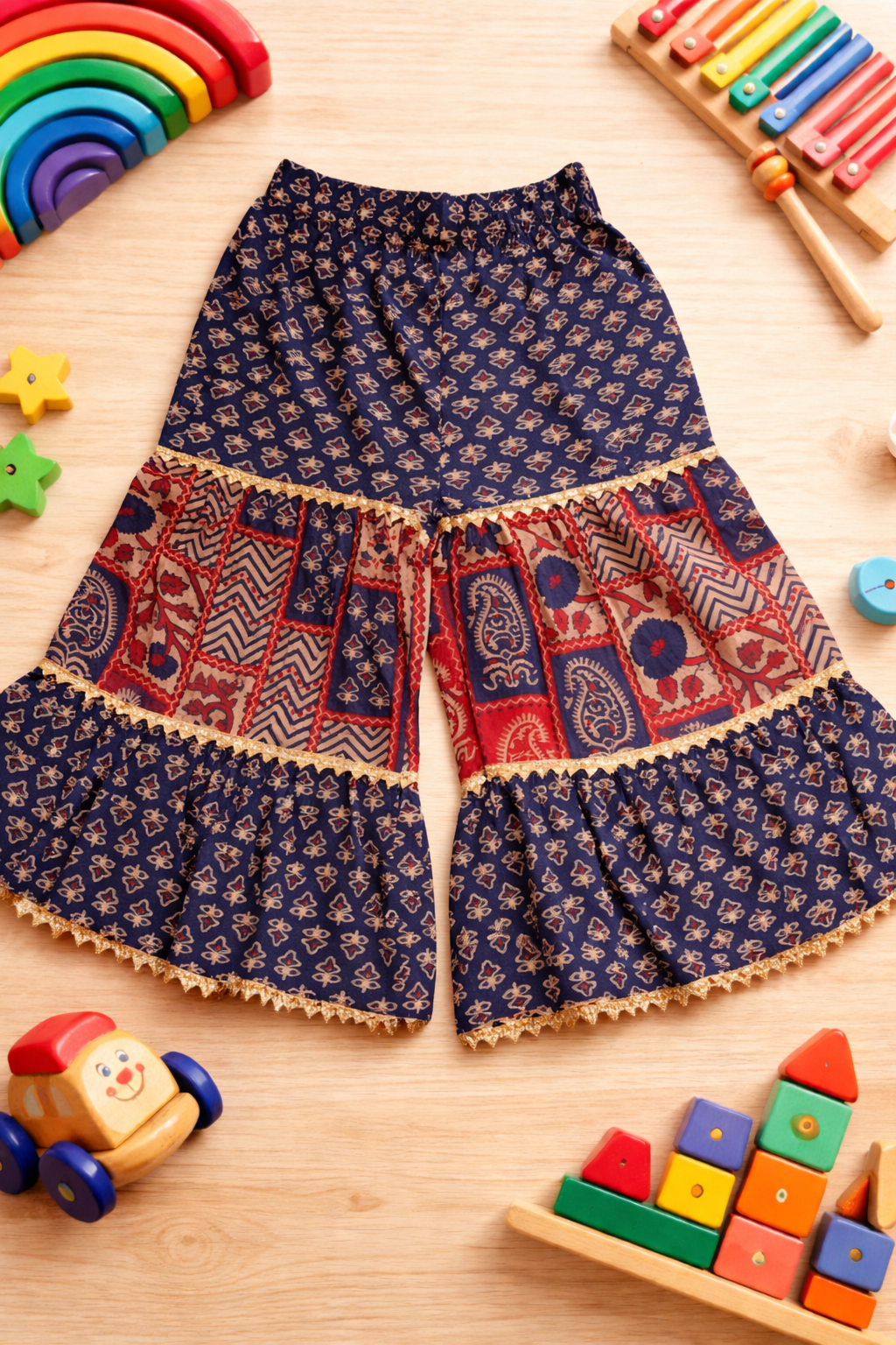 SHARARA SET WITH DUPPATA 100% COTTON