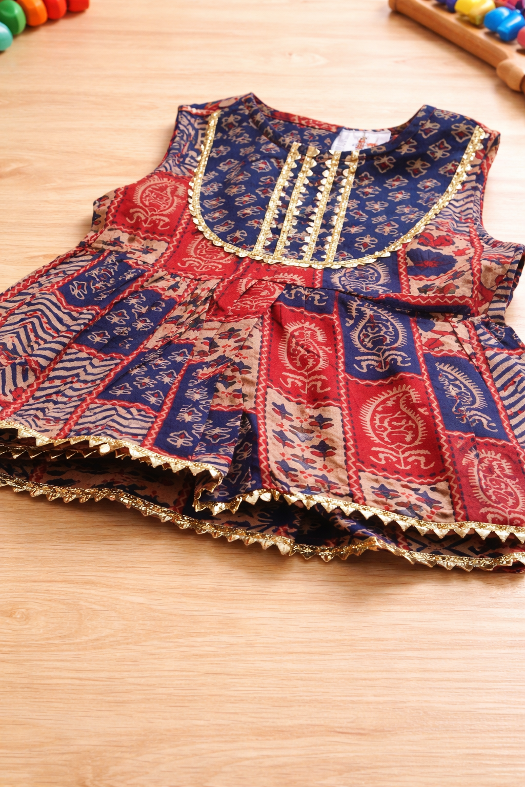 SHARARA SET WITH DUPPATA 100% COTTON