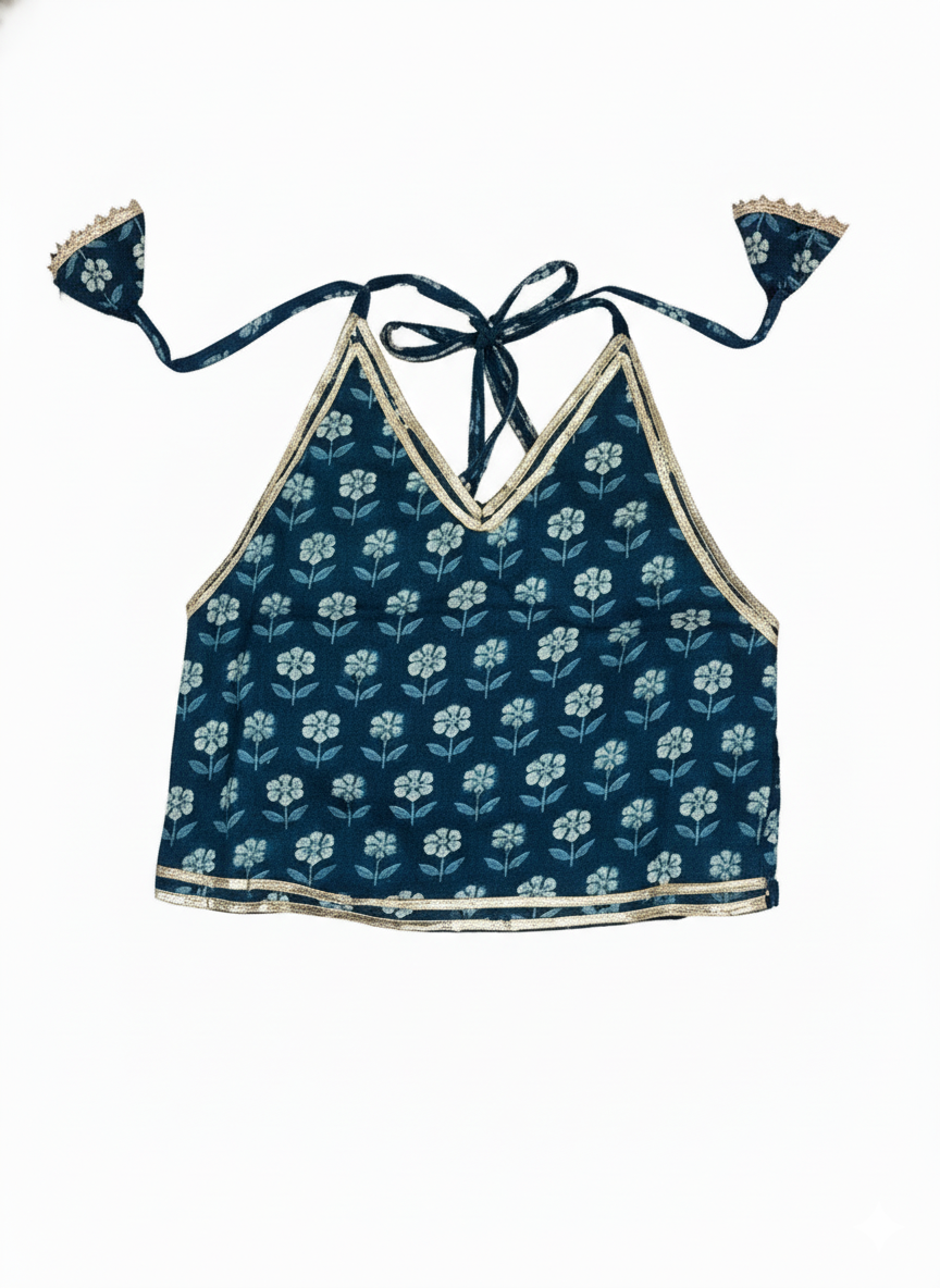 Floral Print LEHANGHA-CHOLI SET 1 SET - GIRLS