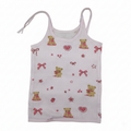 Bear Rush Multi Print Round-Neck Sleeveless Muslin Tie Knot Jhablas 3 Pcs - Pink, Multicolour